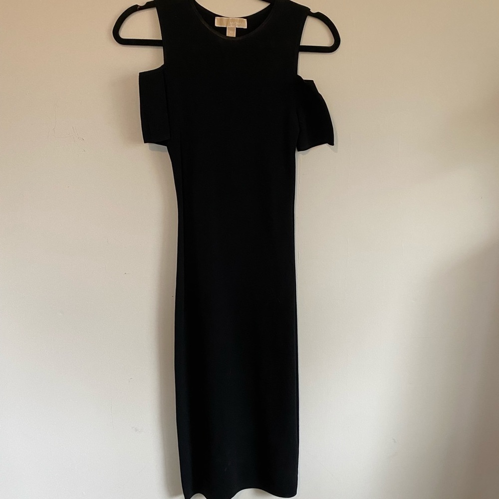 COPY - MICHAEL KORS - COLD SHOULDER CUT OUT - BODYCON DRESS